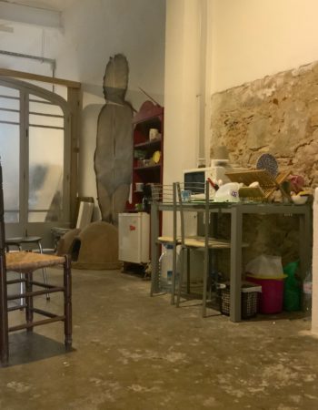Espacio diáfano en taller compartido en Barcelona